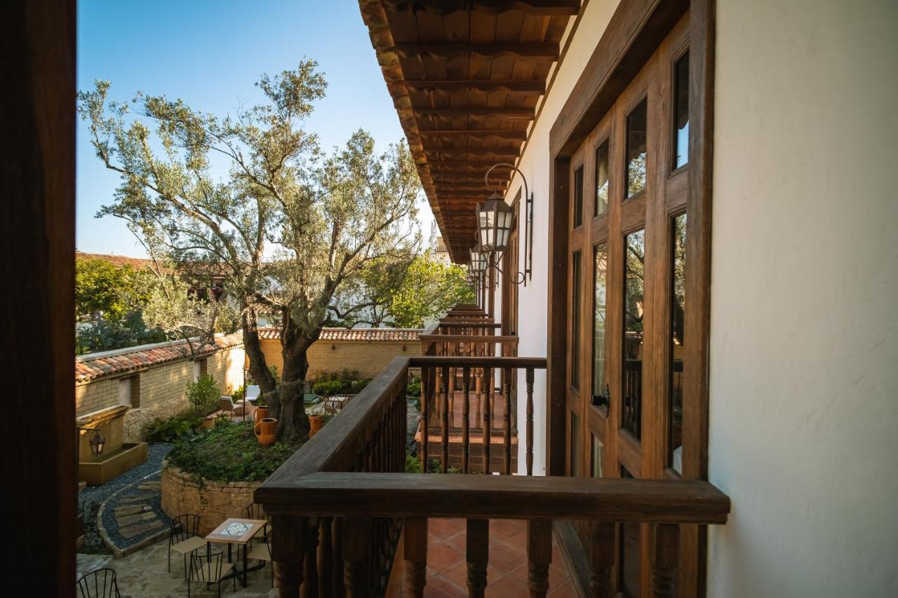 Hotel Casa Alcestre Villa de Leyva Bagian luar foto