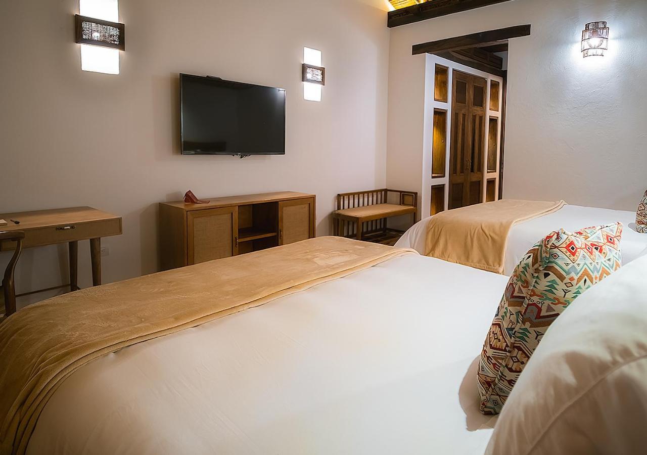 Hotel Casa Alcestre Villa de Leyva Bagian luar foto
