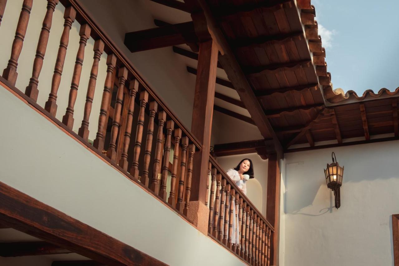 Hotel Casa Alcestre Villa de Leyva Bagian luar foto