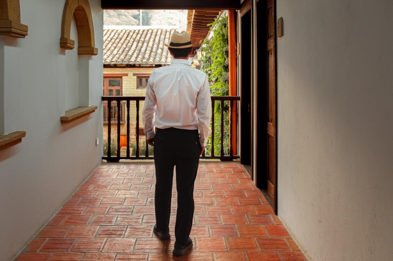 Hotel Casa Alcestre Villa de Leyva Bagian luar foto
